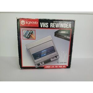 Vintage Kinyo UV-512 Video Cassette VHS Rewinder & Fast Forward Unit -Tested